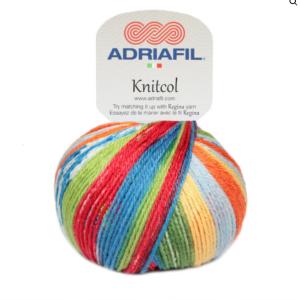 Knitcol Fb. 53 Orange Grün Rot Türkis