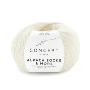 Alpaca Socks & More Fb. 324 Naturweiß