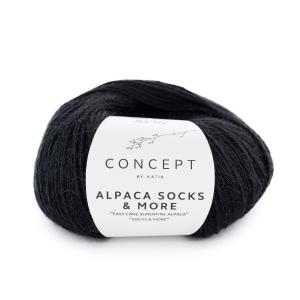 Alpaca Socks & More Fb. 320 Schwarz