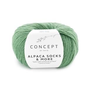 Alpaca Socks & More Fb. 318 Wiese Grün