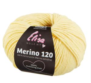 Merino 120 Fb. 7237 Zitronengelb