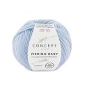 Merino Baby Himmelblau (Fb. 93)