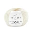 Alpaca Socks & More Fb. 324 Naturweiß
