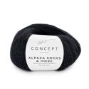 Alpaca Socks & More Fb. 320 Schwarz