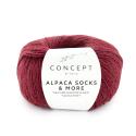 Alpaca Socks & More Fb. 302 Himbeerrot